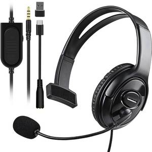 lot 2281 image: Joso Wired One Ear Headset with Mic