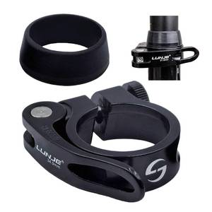 lot 2302 image: TIKBRO Bike Seat Post Clamp Quick Release