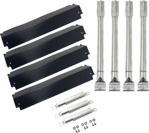 lot 2412 image: Direct Store Parts Kit DG101 Charbroil Grill Burners Heat Plates