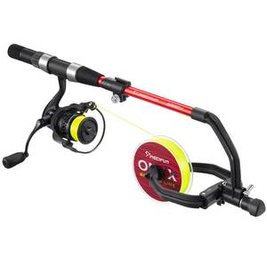 lot 2417 image: Piscifun Speed X Fishing Line Spool Winder Adjustable Aluminum Handle
