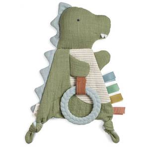 lot 2447 image: Itzy Ritzy Bitzy Crinkle Sensory Toy Dinosaur