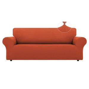 lot 7717 image: LURKA 4-Seater Sofa Slipcover, Pumpkin 94-110 in
