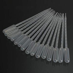 lot 7738 image: URBEST Plastic Transfer Pipettes 10ML 100PCS Disposable Graduated