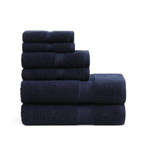 lot 7741 image: Tommy Hilfiger 6 Piece Cotton Towel Set 575 GSM Bath Hand Washcloth