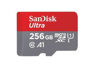 lot 8014 image: SanDisk MicroSDXC Memory Card 256GB Ultra 150MBs SDSQUAC-256G-GN6MA