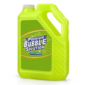 lot 8023 image: Bubble Solution Refill 70 Oz Non-Toxic Pre-Mix