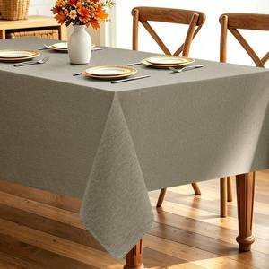 lot 8382 image: Decorelia Waterproof Rectangular Tablecloth 52x70