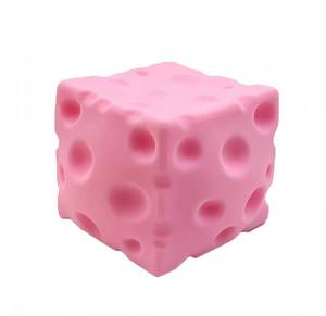 lot 8396 image: BONTOUJOUR Squishy Cheese Squeeze Toy