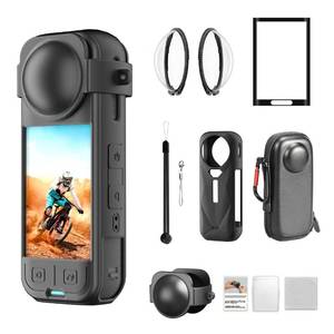 lot 8440 image: Vasgather Camera Accessory Kit for Insta360 X5 Tempered Glass Lens Guard