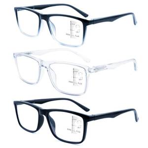 lot 8463 image: Ryegis Progressive Reading Glasses for Men Blue Light Filter Square 3.0