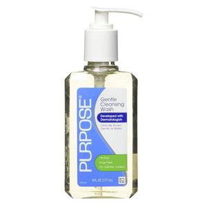 lot 8473 image: Purpose Gentle Cleansing Wash for All Skin Types 6 Fl Oz Pump Bottle