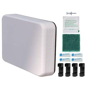 lot 12807 image: WFCYX Screwless Transducer Mounting Pad Kit, Jumbo 6.5 x 4.75 x 0.87
