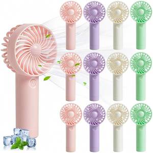 lot 13407 image: Aeergured Mini Portable Fan 12-Pack USB Rechargeable