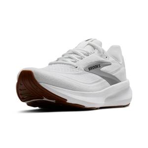 lot 13413 image: Brooks Revel 9 Womens Running Shoe WhiteGreyBlack 6.5