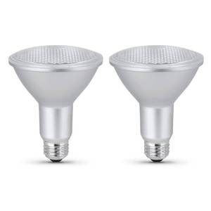 lot 13422 image: Feit Electric Enhance LED PAR30L Floodlight Bulb 75W Eq Bright White