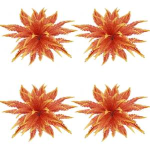 lot 13433 image: Coreland Artificial Boston Ferns 32-Inch Set of 4 Faux Fern Plants