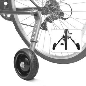 lot 13434 image: HUASION Adult Bicycle Training Wheels 24-26 Inch Light Gray