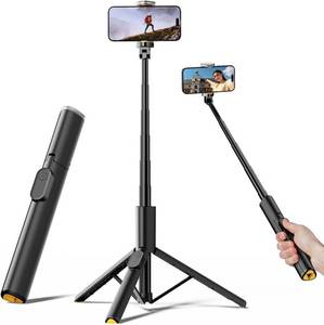 lot 13469 image: TODI Selfie Stick Tripod 63 Inch Extendable with Wireless Remote
