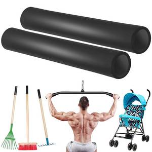 lot 14276 image: Taeku Foam Handle Grip Covers, 1 Pair 7in