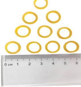 lot 14288 image: Pet Show Rubber Bands 1000pcs 10mm