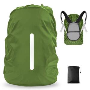 lot 14304 image: LAMA Backpack Rain Cover L Size Fits 45L-55L Backpacks Army Green