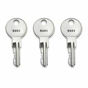 lot 14306 image: Rolvyns 3-Pack Single-Sided Toolbox Keys Cut to Code R601-R620