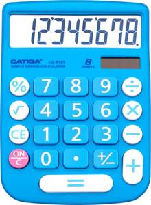 lot 14313 image: CATIGA Desktop Calculator 8 Digit Solar Power LCD Display CD-8185