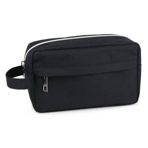 lot 14343 image: Fashionstationery.com Black Pencil Case with Handle, Large Capacity