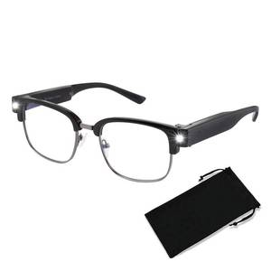 lot 14372 image: Firstsense LED Lighted Reading Glasses 2.5 Rechargeable Unisex