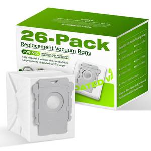 lot 9835 image: VBN 26 Pack Vacuum Bag for Roomba ijs Series & 100-700 Combo Robot Vacuum