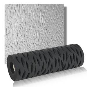 lot 10146 image: Jayen 9 Drywall Texture Roller, Tree Bark Pattern Paint Applicator