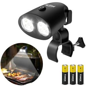 lot 10173 image: Grill Light for Outdoor Grill 2 Brightness Super Bright Clamp-On BBQ Light