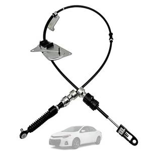 lot 10190 image: 33820-02600 Automatic Transmission Shift Control Cable Compatible with Toyota Corolla 2009 2010 2011 2012 2013 1.8L & 2.4L Base LE S XLE XRS Replace 33820-12D30 Gear Shifter Cable Assembly