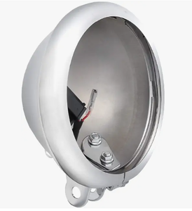 lot 8388 image: 5.75 LED Headlight Housing Bucket Trim Ring Chrome