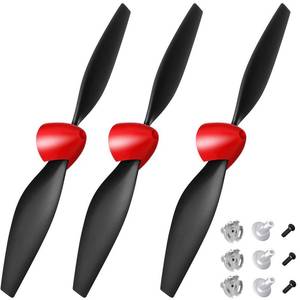 lot 2736 image: FLYCOLOR 3 Sets P-51 RC Plane Propeller 15.7 x 12.4 in for VOLANTEXRC 761-5