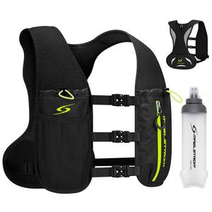 lot 2750 image: Maelstrom Running Vest Hydration Pack 500ml Soft Flask