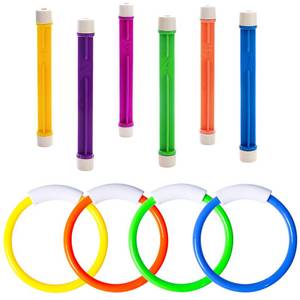 lot 2782 image: Korlon Tec Pool Diving Toys Set 10 Pcs Kids