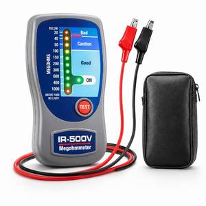 lot 2845 image: Insulation Resistance Tester Megohmmeter 500V 1000M� IR-500V