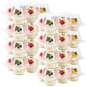 lot 5322 image: NPLUX Cupcake Containers 15 Pack, 6 Cupcakes Each, 90 Total