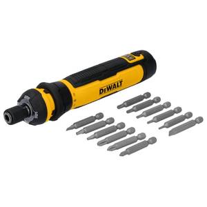 lot 6068 image: DEWALT Cordless Screwdriver 4V Rechargeable  DWHT66719 (only the screwdriver)