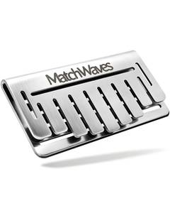 lot 6446 image: Matchwaves Grease Gate Blocker for Blackstone Griddle, Stainless Steel, Silver