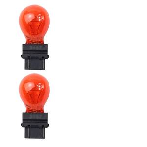 lot 6473 image: Lonuxi 3157 Halogen Light Bulb 12V 215W 3000K Amber (2 Pcs)