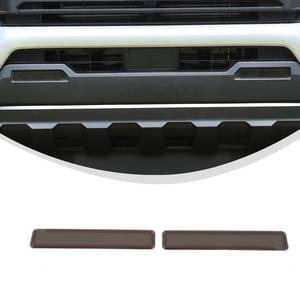 lot 6474 image: Smoked Front Fog Light Cover Toyota Tacoma 2024-2026