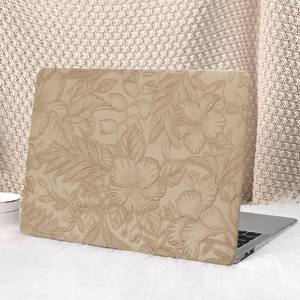 lot 6475 image: Seorsok Hard Shell Case for MacBook Air 13.6 Inch Apricot Floral A3113 A3240