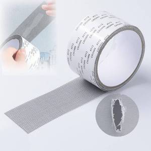lot 6479 image: Vakerga Fiberglass Mesh Screen Repair Tape 1.97 x 78.74 Gray