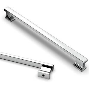 lot 8033 image: Asidrama Kitchen Cabinet Handles 10 Inch Polished Chrome 6 Pack