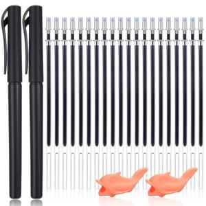 lot 8037 image: Wanmu Magic Disappearing Ink Pens, 20 Refills for Practice Copybooks, 2 Pack