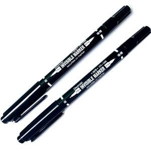 lot 8093 image: Diwimiki Invisible Ink Marker Pen 0.028 & 0.059 Dual Tip UV Pack of 2