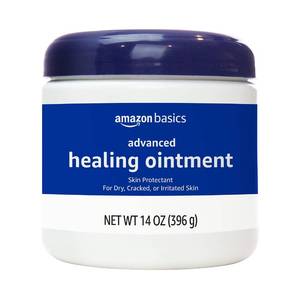 lot 8096 image: Amazon Basics Healing Ointment Skin Protectant Fragrance Free 14 oz 1-Pack