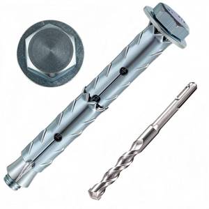 lot 8101 image: Yuecinoow Hex Hollow-Wall Anchors 38 x 3 Inch 20-Pack